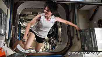 Astronaut cosplays as 'Gravity' spacefarer in epic space station shot