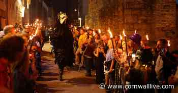 Cornish town celebrates Midsummer's Eve in own unique way - Cornwall Live