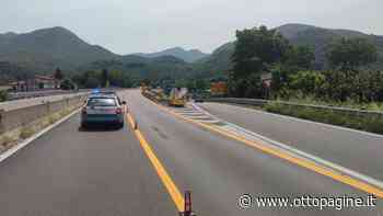 Lavori sul Raccordo, doppio senso in galleria a Solofra: stop ai tir - Ottopagine