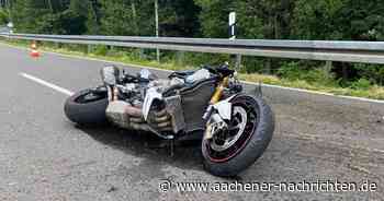 Hahner Straße und Sief: Zwei Motorradfahrer bei Unfällen in Aachen verletzt