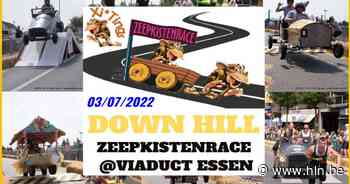 Zeepkistenrace palmt opnieuw het viaduct in | Essen | hln.be - Het Laatste Nieuws