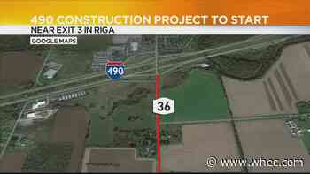 490 construction project to start Monday