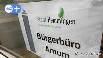 Bürgerbüro Arnum geschlossen: Rathaus in Hemmingen-Westerfeld aufsuchen - HAZ