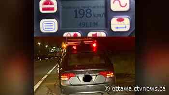 OPP stop driver going 198 km/h on Hwy. 417 in Ottawa - CTV News Ottawa