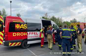 FW Dresden: Update zum Großbrand im Industriegelände