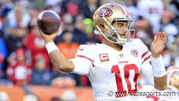 Jimmy Garoppolo's shoulder recovery remains on schedule, could start throwing in next few weeks, per report