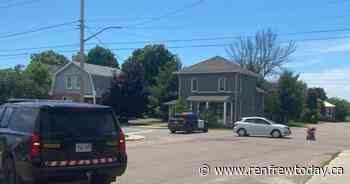 Intersection of Patrick and Lochiel Reopened after Reportedly Minor Accident - renfrewtoday.ca