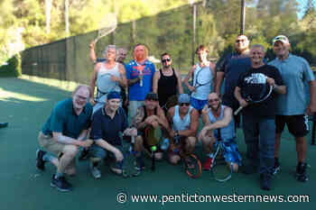 Tennis lessons for addiction recovery clients in Penticton all summer long – Penticton Western News - Penticton Western News