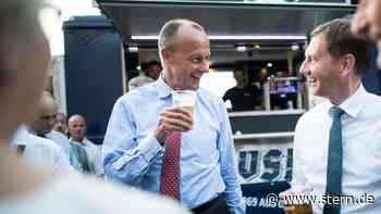 Friedrich Merz tanzt: Videoclip vom CDU-Sommerfest sorgt für Belustigung im Internet - STERN.de