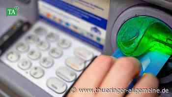 Bargeldprobleme an Thüringer Automaten - Banken und Sparkasse betroffen - Thüringer Allgemeine