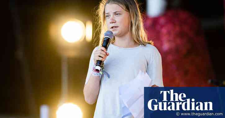 Greta Thunberg makes surprise appearance at Glastonbury festival