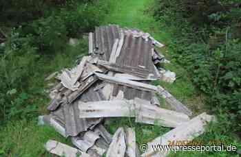 POL-OL: +++Pressemitteilung der Polizeistation Rastede: Illegale Müllabladung in Rastede/Ipwege - Presseportal.de