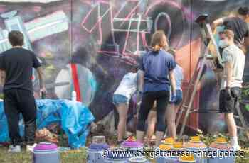 Graffiti-Kunst zum 140. Geburtstag des Heppenheimer Starkenburg-Gymnasiums - Heppenheim - Nachrichten und Informationen - Bergsträßer Anzeiger