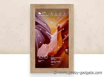 Mount smart digital frame helps you stay organized