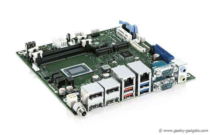 Kontron D3723-R mini-ITX motherboard supports four 4K displays
