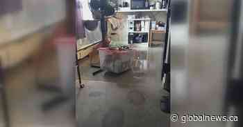 Edmonton apartment complex residents not happy with how building management handled flooding response