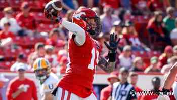 Mitchell throws for over 300 yards as Stampeders defeat Elks to remain unbeaten