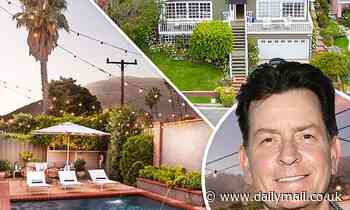 Charlie Sheen rents out a four-bedroom home in Malibu for $16,350 per month - Daily Mail