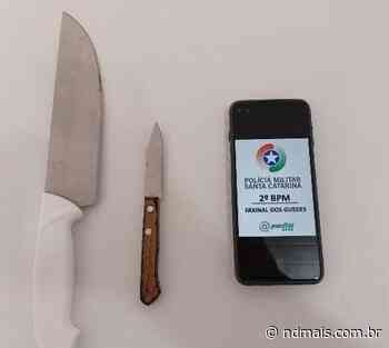 Criança leva facas para escola escondidas na mochila em Faxinal dos Guedes - ND Mais