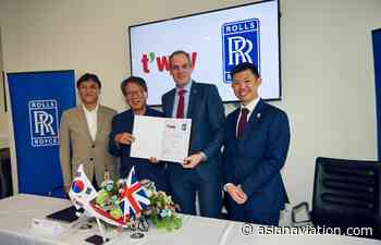South Korea's T'way signs TotalCare deal with Rolls-Royce - Asian Aviation