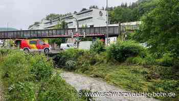 Unwetter in Albstadt - Feuerwehr rückt zu zahlreichen Einsätzen aus - Schwarzwälder Bote