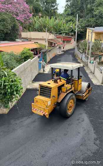 Prefeitura de Vassouras investe na pavimentação de vias - O Dia