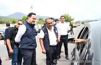 Revisan estrategia de seguridad implementada en Zamora - Quadratín