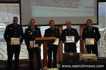 Appreciation dinner recognizes members of Sidney Volunteer Fire Department – Saanich News - Saanich News