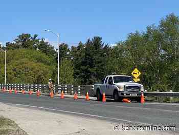 Bridgework causes minor delays in Kenora - KenoraOnline.com
