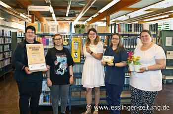 In der Natur mit der Stadtbücherei Ostfildern - Lesespaß zwischen Bienen und Blumen - esslinger-zeitung.de
