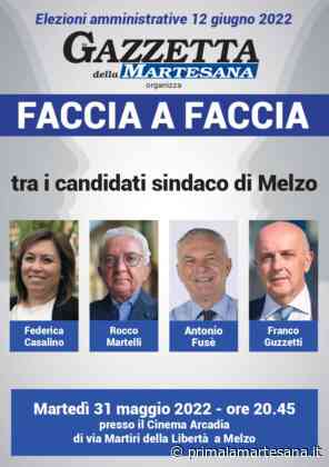 Elezioni a Melzo: i candidati sindaco faccia a faccia al Cinema Arcadia - Prima la Martesana