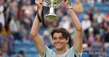Rothesay International Eastbourne 2022: Taylor Fritz crowned champion for a second time upon return to Eastbourne - Lawn Tennis Association