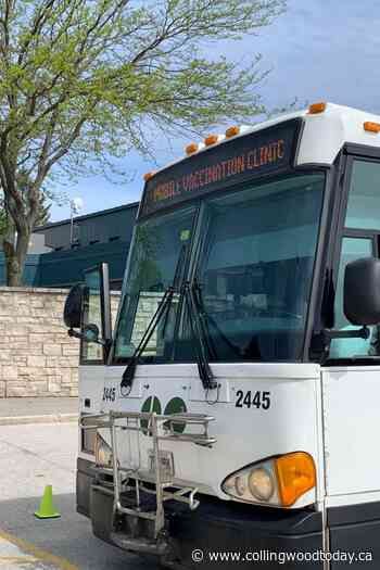 GoVaxx bus returning to Thornbury - Collingwood News - CollingwoodToday.ca
