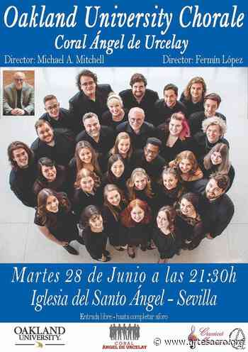 Concierto del Coro Americano Oakland University Chorale en el Santo Ángel - Arte Sacro