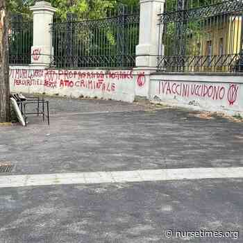 Nicola De Marco, Infermiere "ho versato lacrime vedendo quelle scritte" - Nurse Times