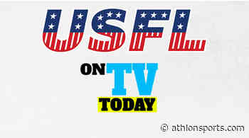 USFL Football Games on TV Today (Saturday, June 25) - Athlon Sports