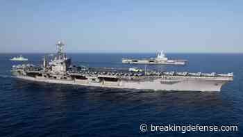 After tech tour in the US, French Navy chief highlights unmanned interest in Europe