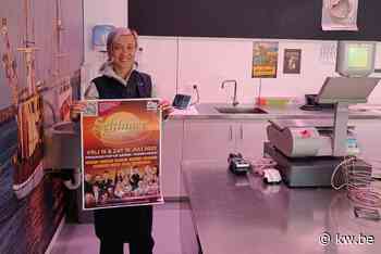 Middelkerke plakt én scant: “We hebben ze goed zichtbaar gehangen, zodat iedereen kan meedoen!” - KW.be - KW.be