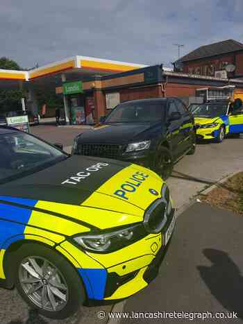 Audi driver arrested in Blackburn as police 'smell intoxicants'