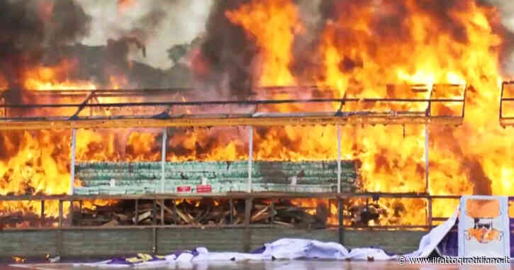 Mezzo miliardo di dollari di stupefacenti dati alle fiamme: il Myanmar festeggia così la Giornata mondiale contro la droga – Video