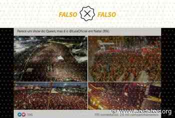 Posts usam fotos antigas para ilustrar ida de Lula a Natal - Aos Fatos