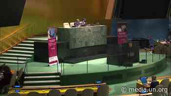 General Assembly: High-level debate on the theme "Enhancing youth mainstreaming in crime prevention policies", 76th Plenary Session - Part 1 - UN Web TV