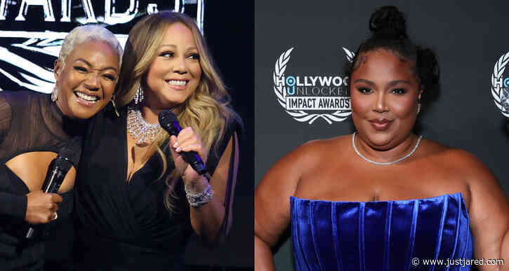 Mariah Carey Makes Surprise Appearance at Hollywood Unlocked Impact Awards 2022 Hosted by Tiffany Haddish