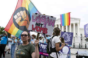 Rage, despair, tears fill streets across nation as thousands protest Roe reversal