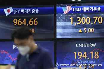 Asian shares gain, tracking Wall Street advance - Virden Empire Advance