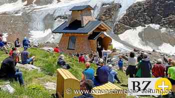 Marienkapelle der Braunschweiger Hütte in den Alpen geweiht