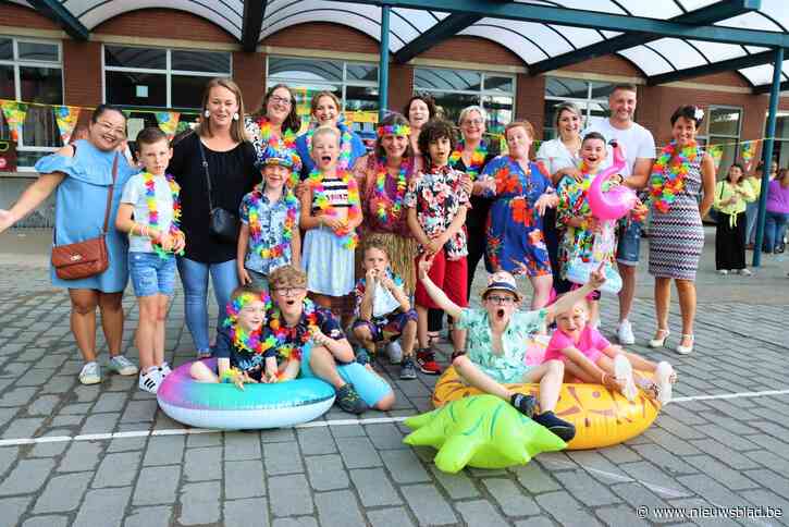 De Driesprong viert einde schooljaar met ‘Hawaï Kidsfuif’