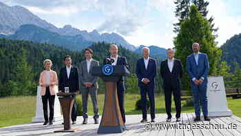 Liveblog zum G7-Treffen: ++ G7 kündigen massive Infrastruktur-Investitionen an ++