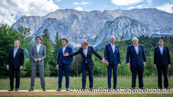 G7-Gipfel: Scholz und Biden treten vor die Presse - Johnson spottet über Putin