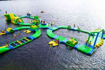 Inflatable water park slated to open on Ramsey Lake early July